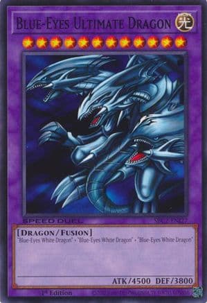 Blue-Eyes Ultimate Dragon (SBC2-ENI27) - Speed Duel: Battle City Finals 1st Edition