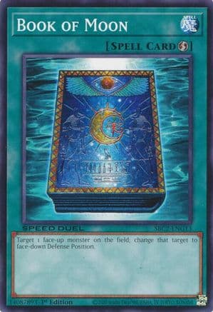 Book of Moon (SBC2-ENG13) - Speed Duel: Battle City Finals 1st Edition