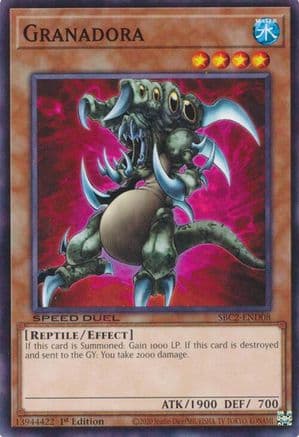 Granadora (SBC2-END08) - Speed Duel: Battle City Finals 1st Edition