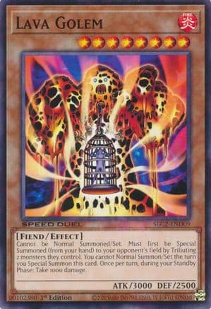 Lava Golem (SBC2-END09) - Speed Duel: Battle City Finals 1st Edition