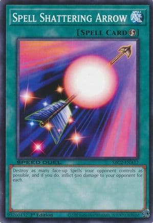 Spell Shattering Arrow (SBC2-ENA17) - Speed Duel: Battle City Finals 1st Edition