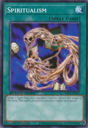 Spiritualism (SBC2-ENE19) - Speed Duel: Battle City Finals 1st Edition