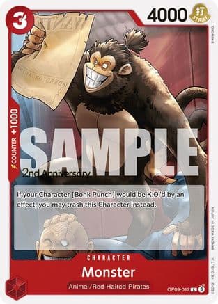 Monster (OP09-012) - Emperors in the New World: 2nd Anniversary Tournament Cards