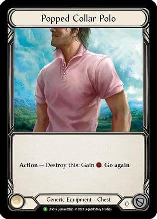 Popped Collar Polo - LSS015 (LSS015) - Flesh and Blood: Promo Cards