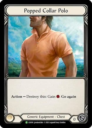 Popped Collar Polo - LSS016 (LSS016) - Flesh and Blood: Promo Cards