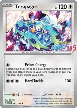 Terapagos 161/191 - Miscellaneous Cards & Products Reverse Holofoil