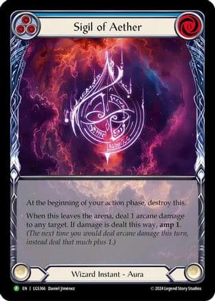 Sigil of Aether - LGS366 (LGS366) - Flesh and Blood: Promo Cards