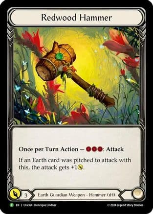 Redwood Hammer - LGS364 (LGS364) - Flesh and Blood: Promo Cards Cold Foil