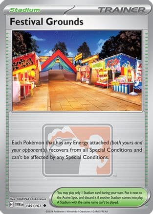 Festival Grounds (League Promo) 149/167 - League & Championship Cards Reverse Holofoil