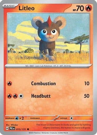 Litleo 015- SV Prismatic Evolutions Reverse Holofoil