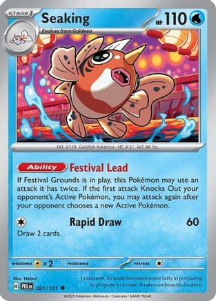 Seaking 021- SV Prismatic Evolutions