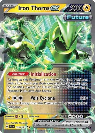 Iron Thorns ex 032- SV Prismatic Evolutions Holofoil