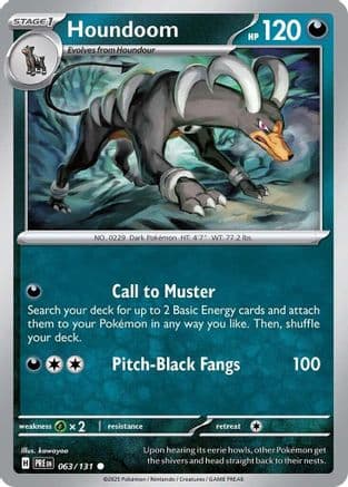 Houndoom 063- SV Prismatic Evolutions
