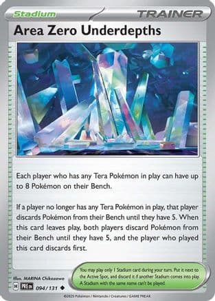 Area Zero Underdepths 094- SV Prismatic Evolutions