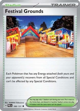 Festival Grounds 108- SV Prismatic Evolutions