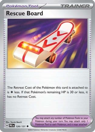 Rescue Board 126- SV Prismatic Evolutions