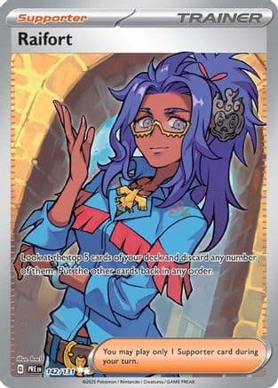 Raifort 142- SV Prismatic Evolutions Holofoil