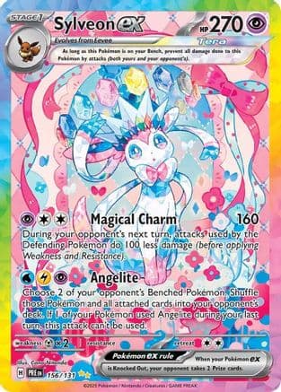 Sylveon ex 156/131 - SV Prismatic Evolutions Holofoil