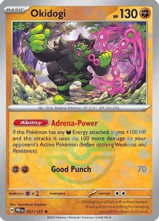 Okidogi (Poke Ball Pattern) 057- SV Prismatic Evolutions Holofoil