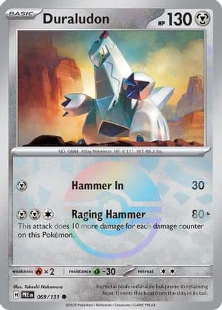Duraludon (Poke Ball Pattern) 069- SV Prismatic Evolutions Holofoil