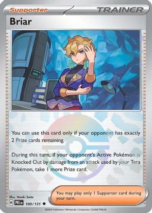 Briar (Poke Ball Pattern) 100- SV Prismatic Evolutions Holofoil