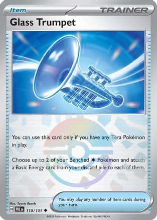 Glass Trumpet (Poke Ball Pattern) 110- SV Prismatic Evolutions Holofoil