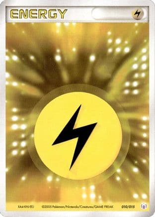 Basic Lightning Energy - 010/015 (010/015) (Japanese) - Gift Box Mew Lucario Mew Quarter Deck