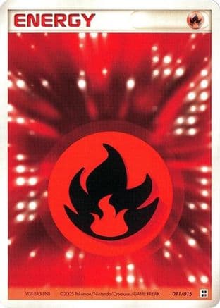 Basic Psychic Energy - 011/015 (011/015) (Japanese) - Fire Quick Construction Pack 1st Edition