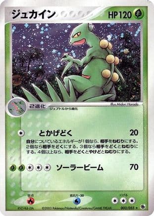 Sceptile (003/055) (Japanese) - ADV Expansion Pack 1st Edition Holofoil