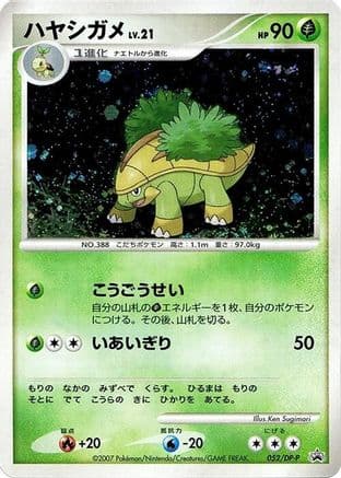 Grotle - 052/DP-P (052/DP-P) (Japanese) - DPP Promotional cards Holofoil