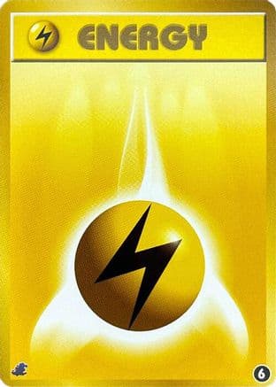 Basic Lightning Energy - 6 (6) (Japanese) - Intro Pack Neo Totodile