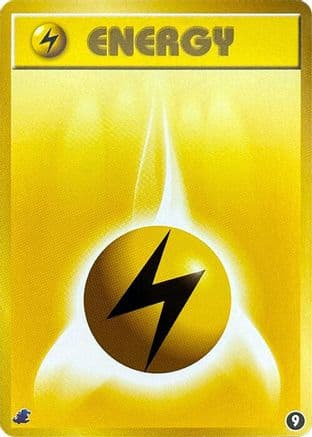 Basic Lightning Energy - 9 (9) (Japanese) - Intro Pack Neo Totodile