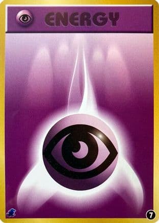 Basic Psychic Energy - 7 (7) (Japanese) - Intro Pack Neo Totodile