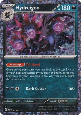Hydreigon 010- McDonalds Promos 2024 Holofoil