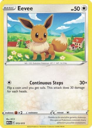 Eevee 013- McDonalds Promos 2024