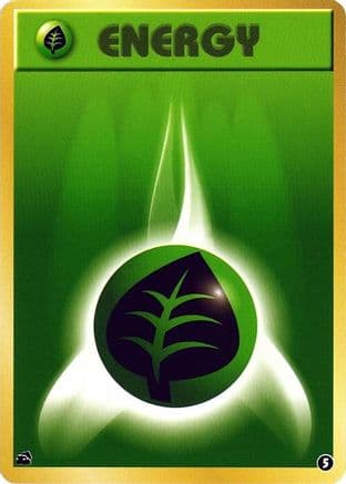 Basic Grass Energy - 5 (5) (Japanese) - Intro Pack Bulbasaur