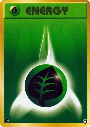 Basic Grass Energy - 15 (15) (Japanese) - Intro Pack Bulbasaur