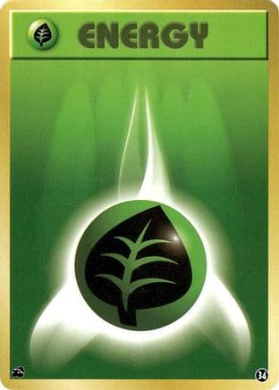 Basic Grass Energy - 34 (34) (Japanese) - Intro Pack Bulbasaur