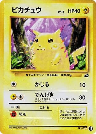 Pikachu - 13 (13) (Japanese) - Intro Pack Bulbasaur