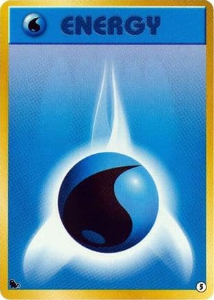 Basic Water Energy - 5 (5) (Japanese) - Intro Pack Squirtle