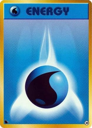 Basic Water Energy - 30 (30) (Japanese) - Intro Pack Squirtle
