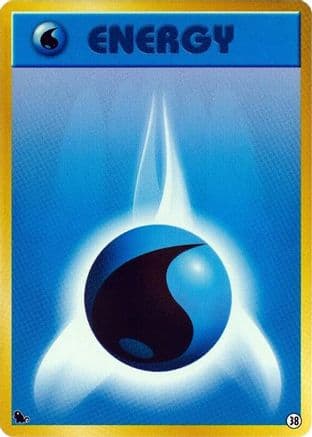 Basic Water Energy - 38 (38) (Japanese) - Intro Pack Squirtle