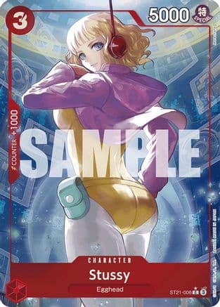 Stussy (Parallel) (ST21-006) - Starter Deck EX: Gear 5 Foil