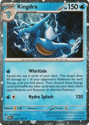 Kingdra (Cosmos Holo) 032- Miscellaneous Cards & Products Holofoil