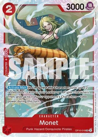 Monet (OP10-016) - Royal Blood Foil