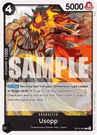 Usopp (081) (OP10-081) - Royal Blood