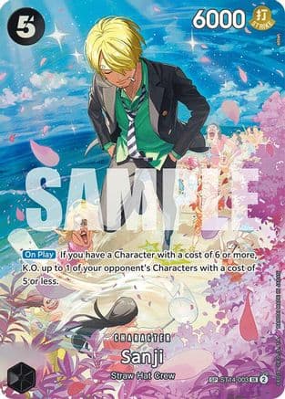 Sanji (SP) (ST14-003) - Royal Blood Foil