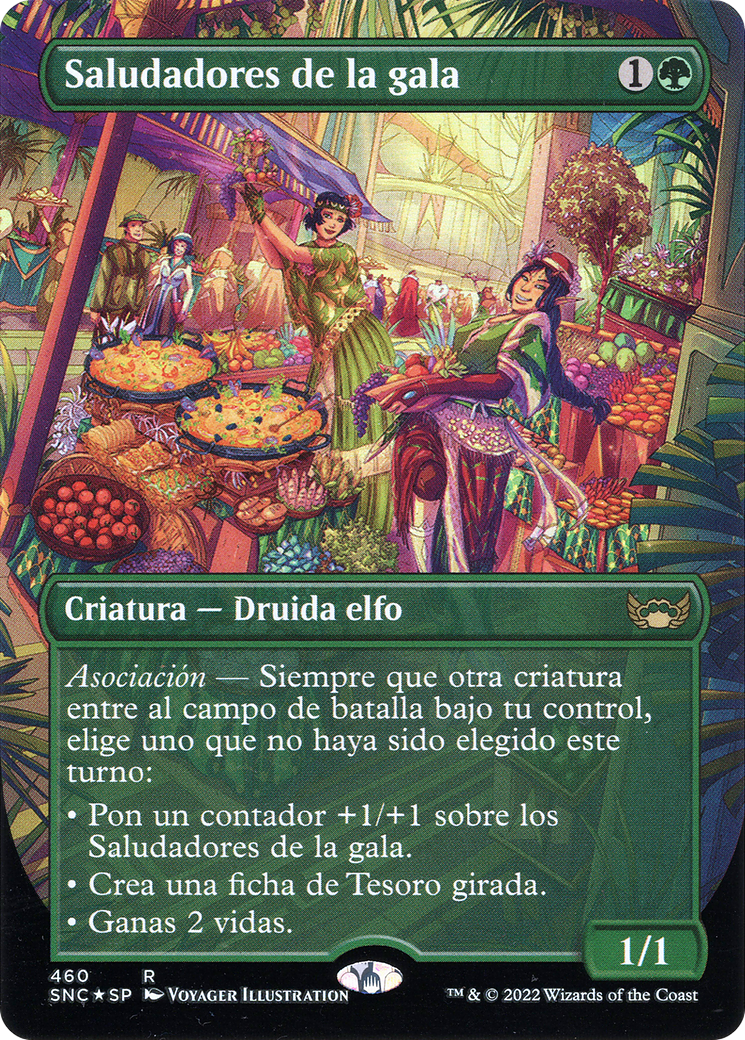 Gala Greeters (SNC-460) - Streets of New Capenna (Borderless) Foil