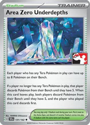 Area Zero Underdepths 131/142 - Prize Pack Series Cards