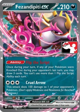 Fezandipiti ex 038/064 - Prize Pack Series Cards Holofoil